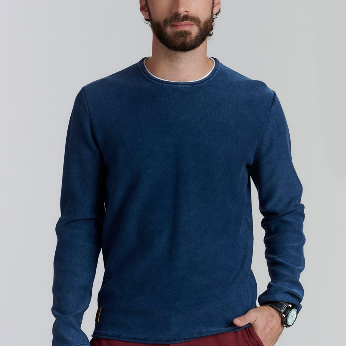 FEROUCH - Sweater Arlingtone F Fr Azul Ferouch