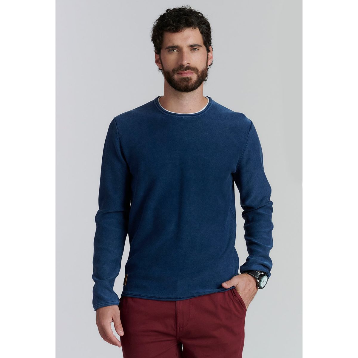 FEROUCH - Sweater Arlingtone F Fr Azul Ferouch