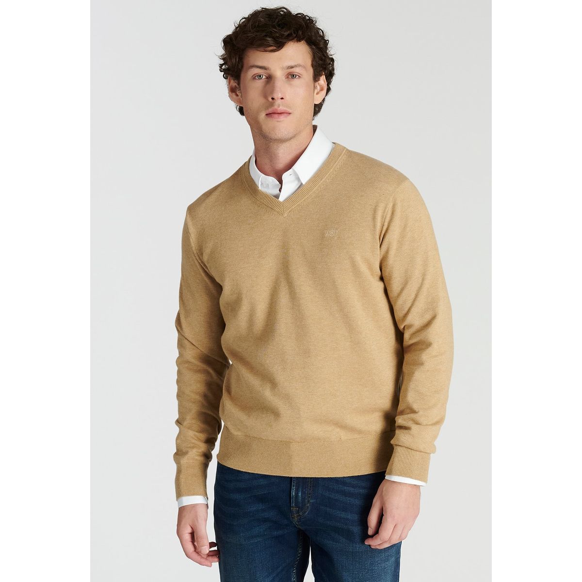 NEW MAN - Sweater Merida Heritage Beige Newman