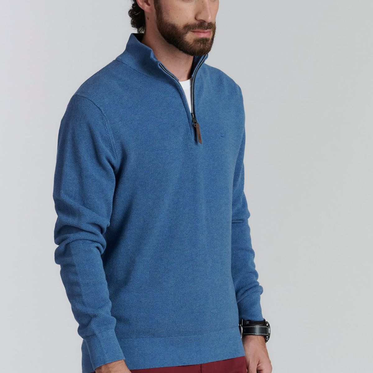FEROUCH - Sweater Baytown F Business Azul Ferouch