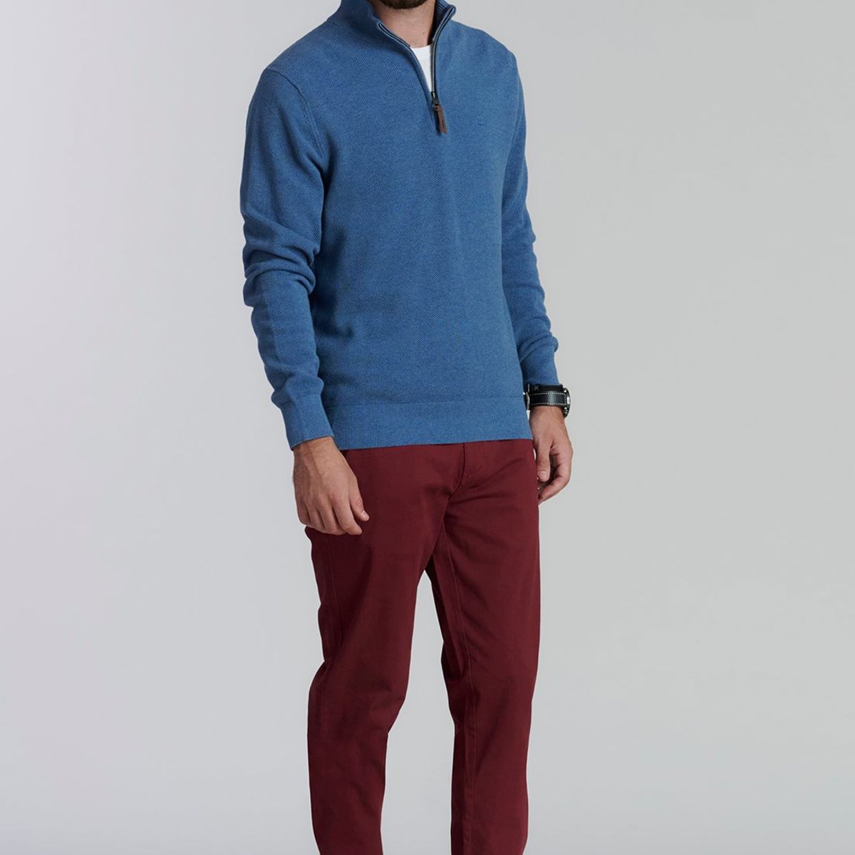 FEROUCH - Sweater Baytown F Business Azul Ferouch