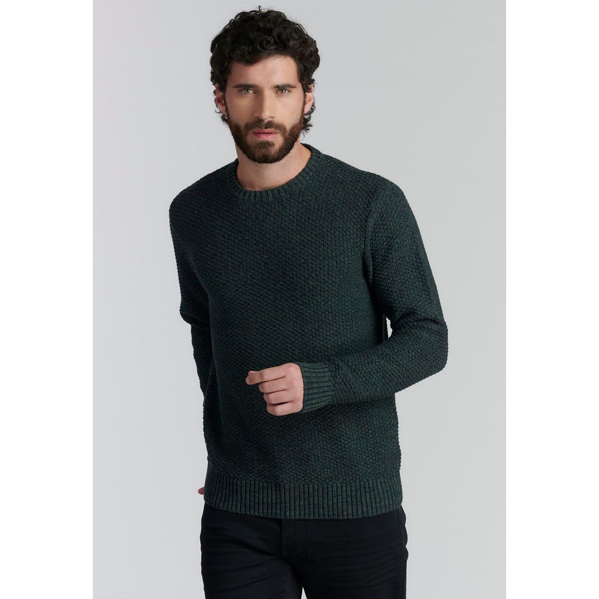 FEROUCH - Sweater Brooklyn F Fr Verde Ferouch