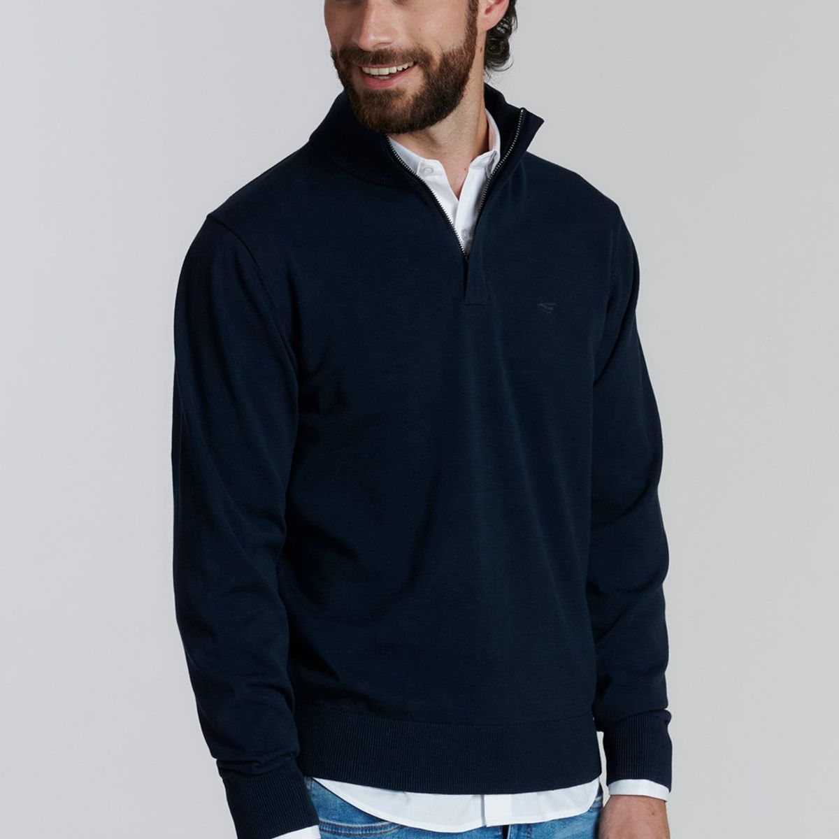FEROUCH - Sweater Oklahoma F Business Azul Ferouch