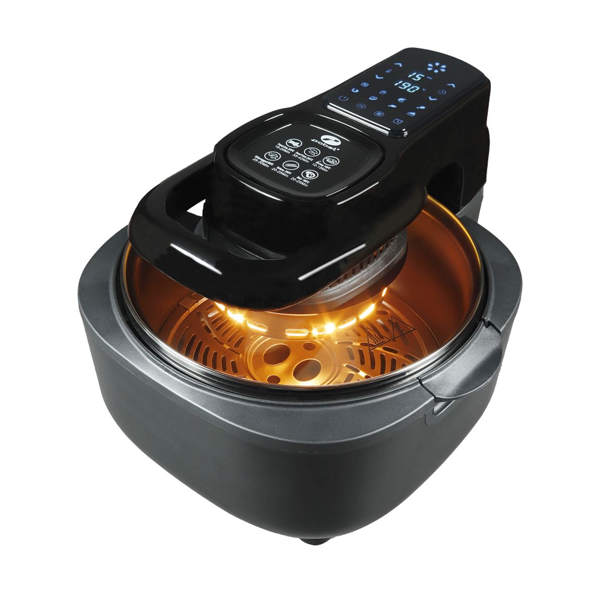 PABST - FREIDORA DE AIRE 6L MODELO FA-2022 COLOR NEGRO.