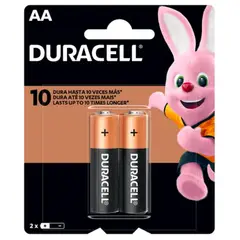 DURACELL - PILA AA PACK 2 UNIDADES