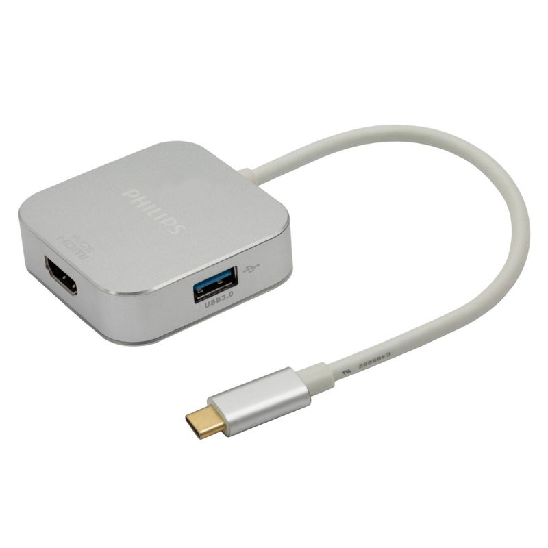 PHILIPS - HUB USB-C 4 EN 1 PHILIPS DLK2310C/94
