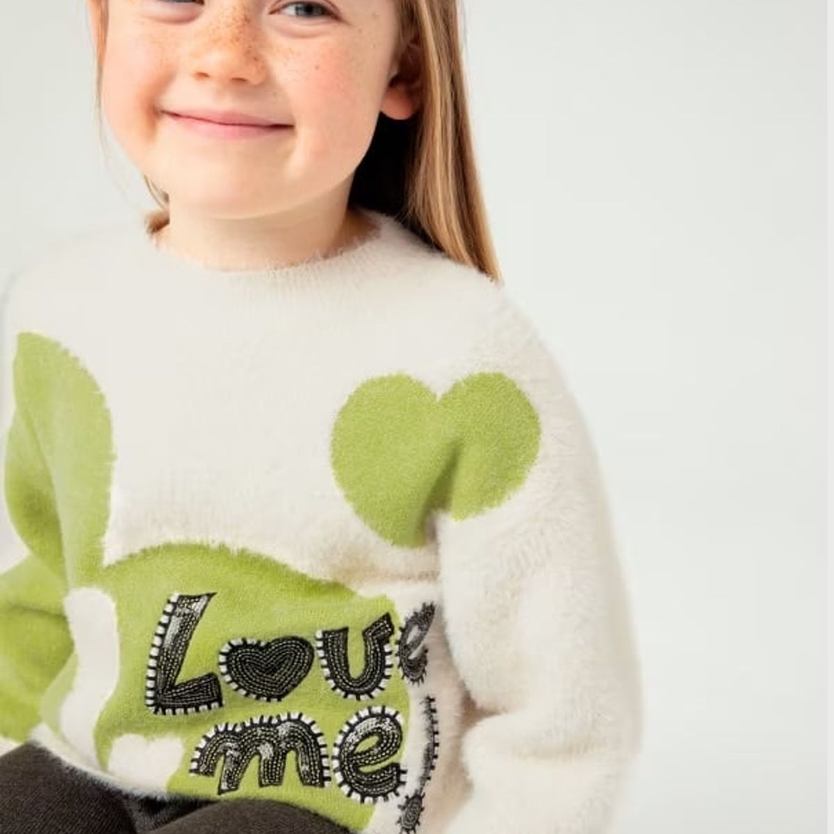 MAYORAL - Elegante Conjunto pantalón tricot y jersey niña