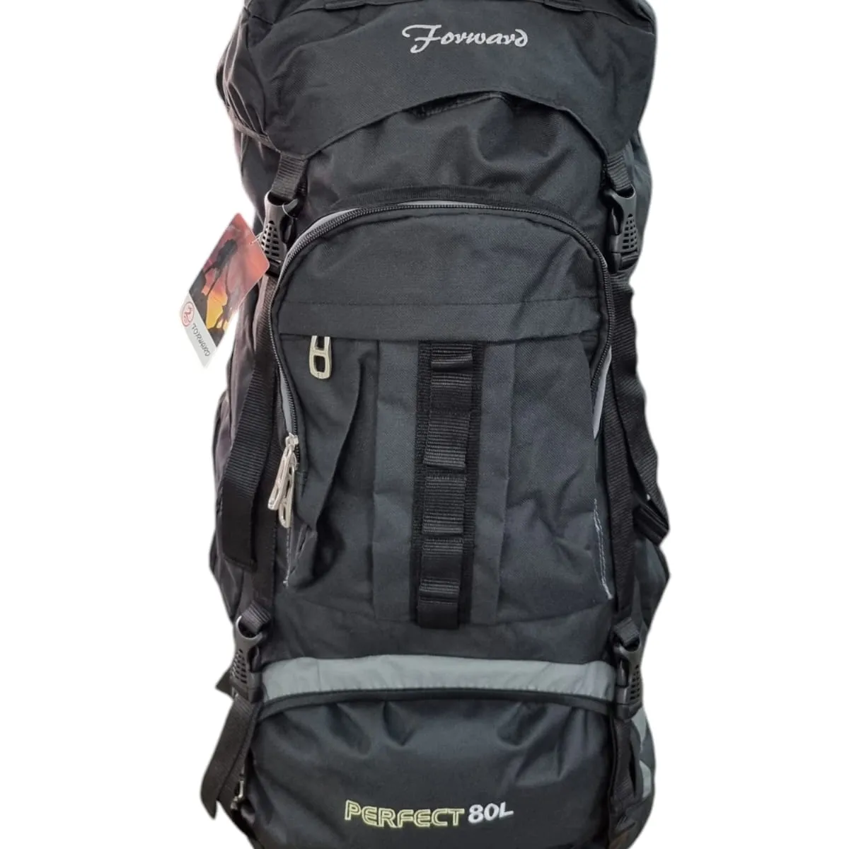 CHANGZHOU GILLIBRAND CAMPING OUTDOOR - MOCHILA de CAMPING 80 LITROS 65x40x20 cm COLOR NEGRO