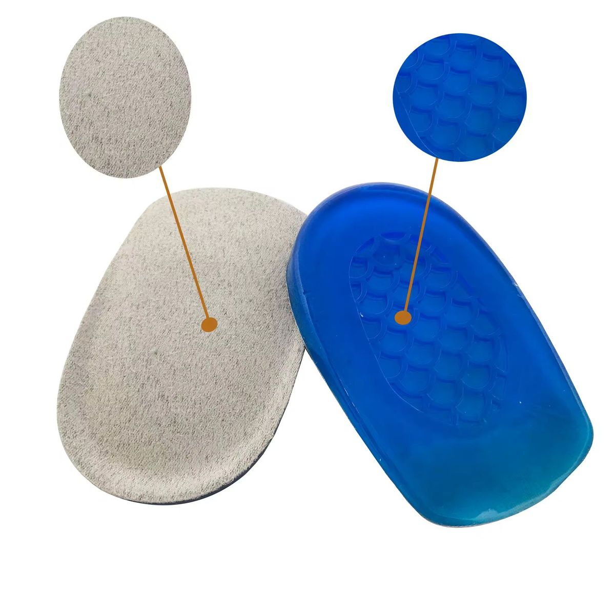 GENERICO - Par Talonera Gel Alivia Dolor