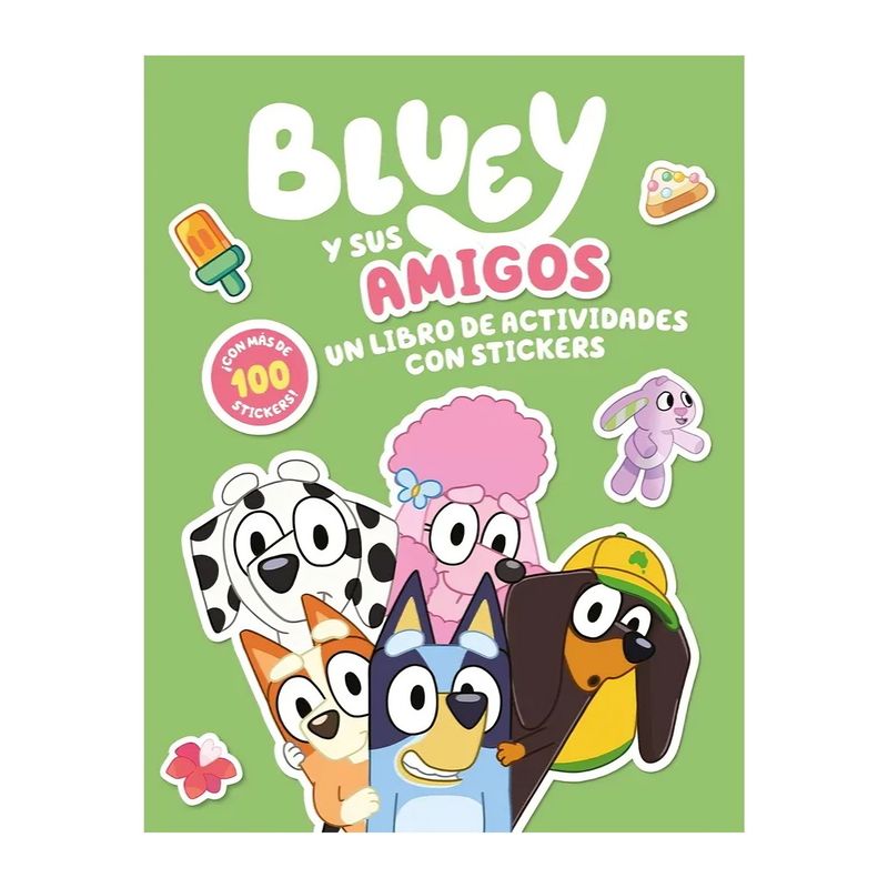 TOP10BOOKS - BLUEY. BLUEY Y SUS AMIGOS. LIBRO DE STICKERS