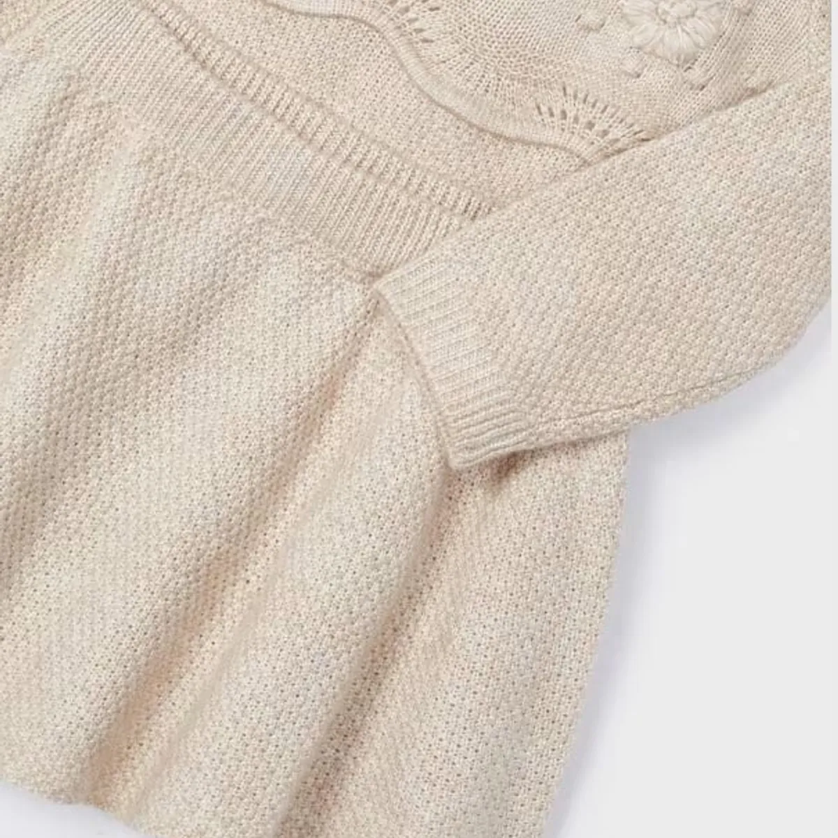 MAYORAL - Elegante Conjunto falda y jersey tricot niña