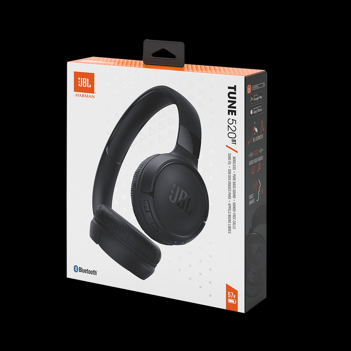 JBL - Audífonos Inalámbricos JBL T520BT Black Edition 57 Horas