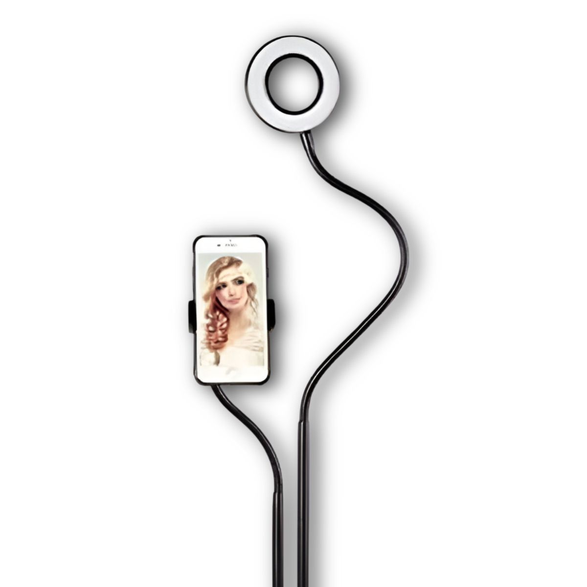 PHILCO - Aro de Luz para Streaming con Soporte Tipo Clip SR134 Pro