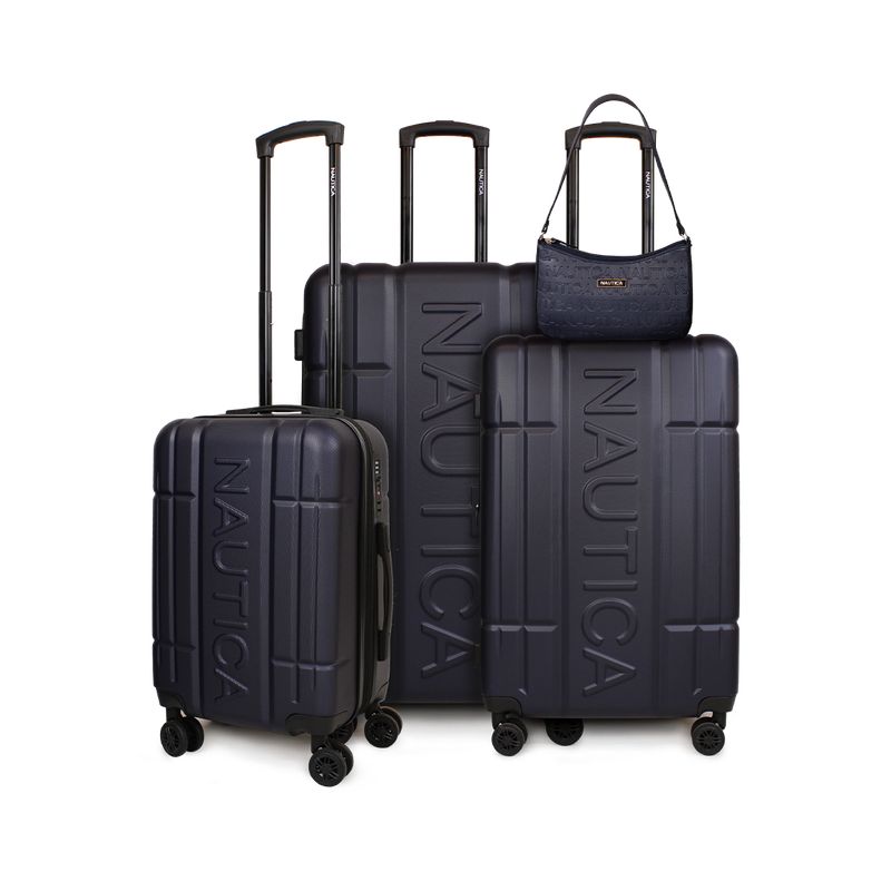 NAUTICA - Set Nautica 3 Maletas Amsterdam S+M+L + Cartera Delray azul