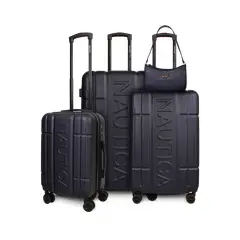 NAUTICA - Set 3 Maletas Amsterdam S+M+L + Cartera Delray azul