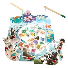 GENERICO - Puzzle Magnético de Pesca para Niños, Aprendizaje Divertido