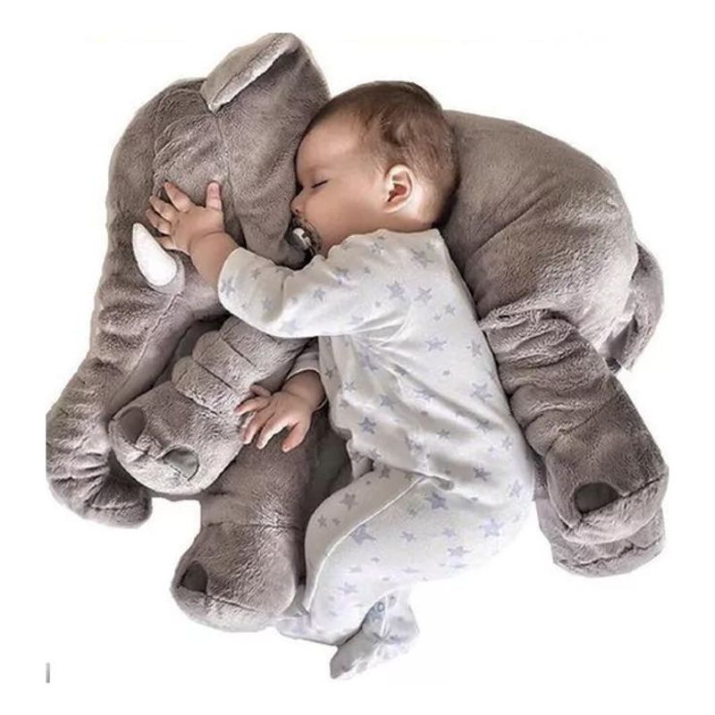 GENERICO - Elefante de Peluche Suave para Bebés y Niños, Abrazos Reconfortantes