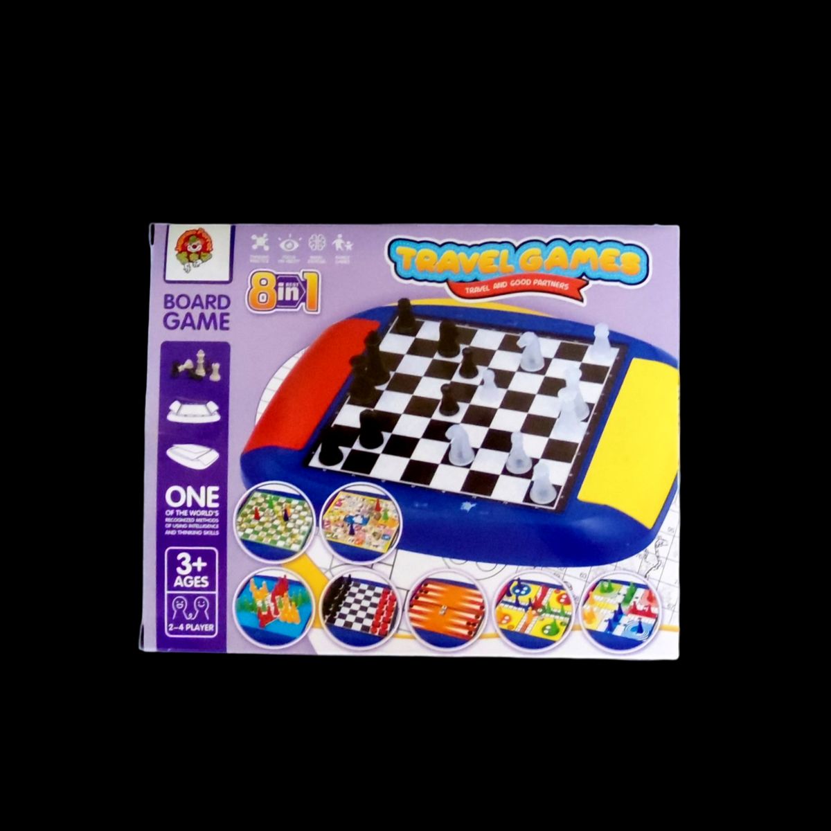 GENERICO - Ajedrez 8 en 1 Juguetes Perrot