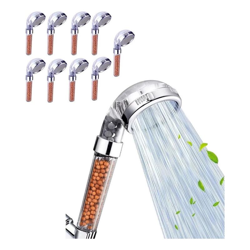 GENERICO - Cabezal de Ducha Spa Ecológica con Filtración de Agua