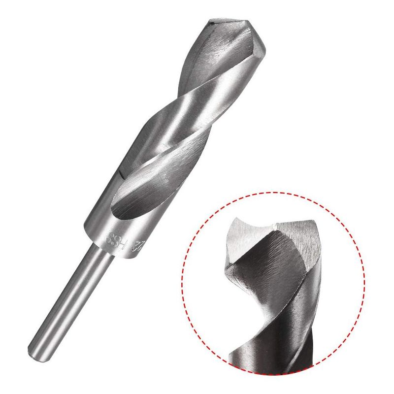 GENERICO - Broca de 30mm para metal con vástago recto y resistente