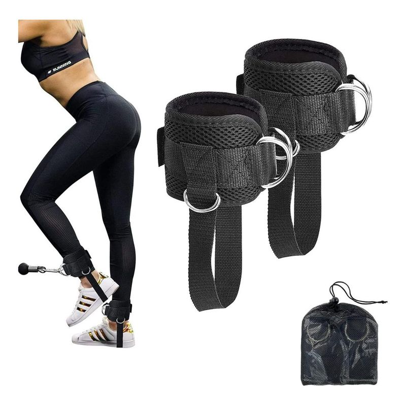 GENERICO - Correas Ajustables de Tobillo para Entrenamiento de Glúteos