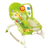 GENERICO - Silla Nido Mecedora Vibrante para Bebés Jirafa Colorida