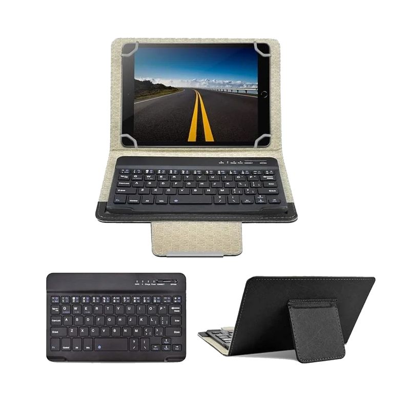 JOIGO - Funda Universal 11" Con Teclado Para Tablet Samsung.