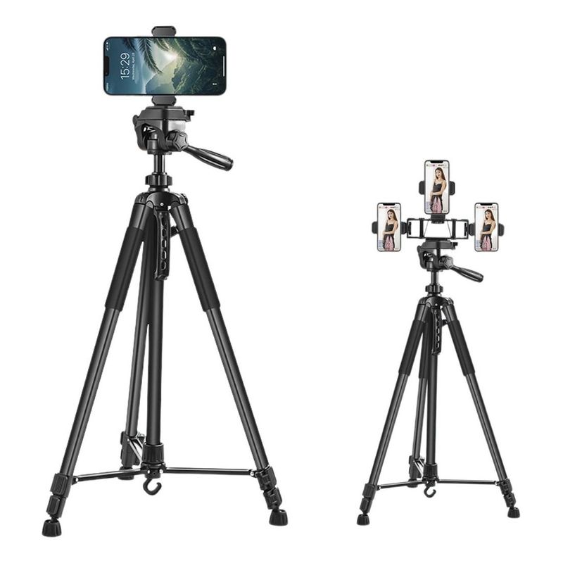 GENERICO - Trípode Profesional Portátil de 170 cm con Control Remoto