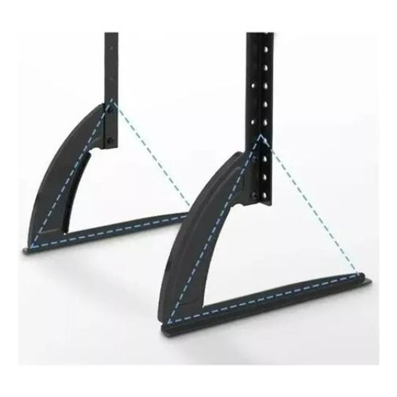 GENERICO - Soporte Universal de Mesa para TV de 36 a 75 Pulgadas Negro