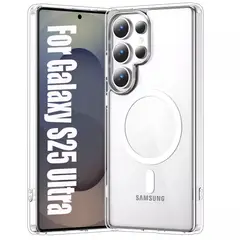 GENERICO - Carcasa Transparente Magsafe Para Samsung Galaxy S25 Ultra