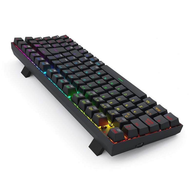 REDRAGON - Teclado Gamer Mecanico Redragon ZIGGS K669-RGB SP.