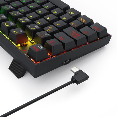 Imagen 2 del producto Teclado Gamer Mecanico ZIGGS K669-RGB SP.