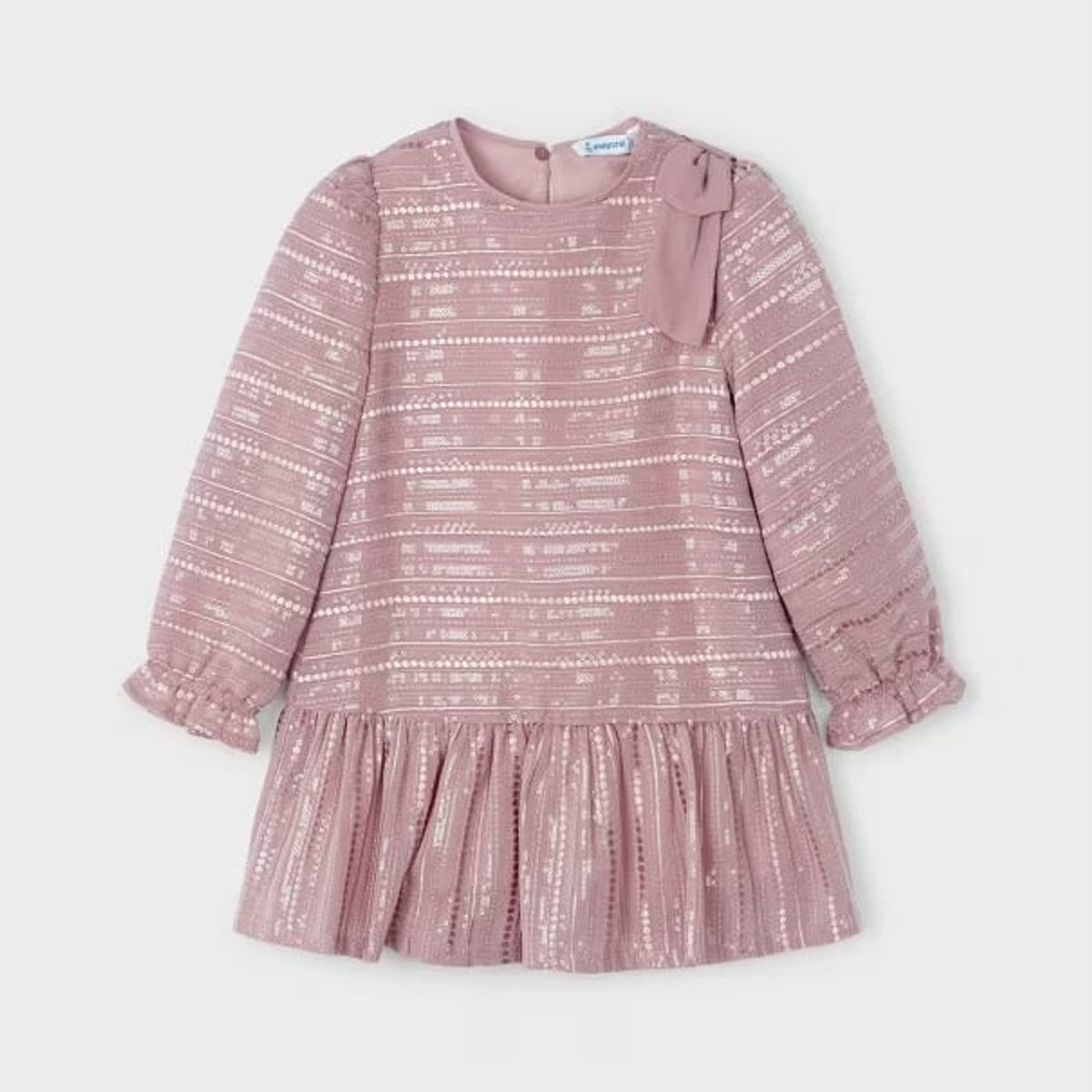 MAYORAL - Elegante Vestido gasa fantasía niña