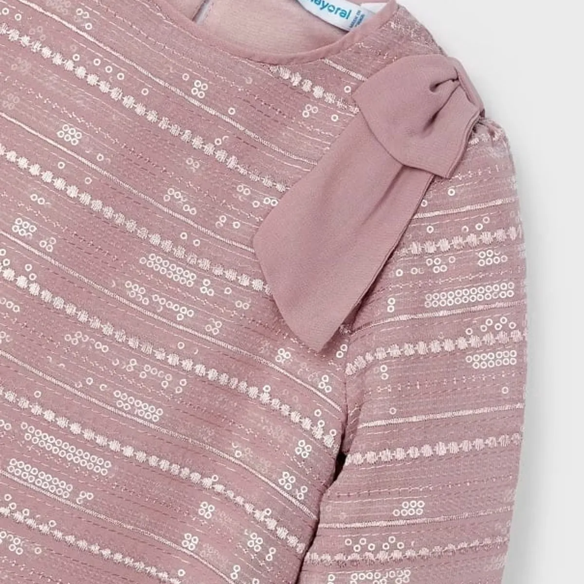 MAYORAL - Elegante Vestido gasa fantasía niña