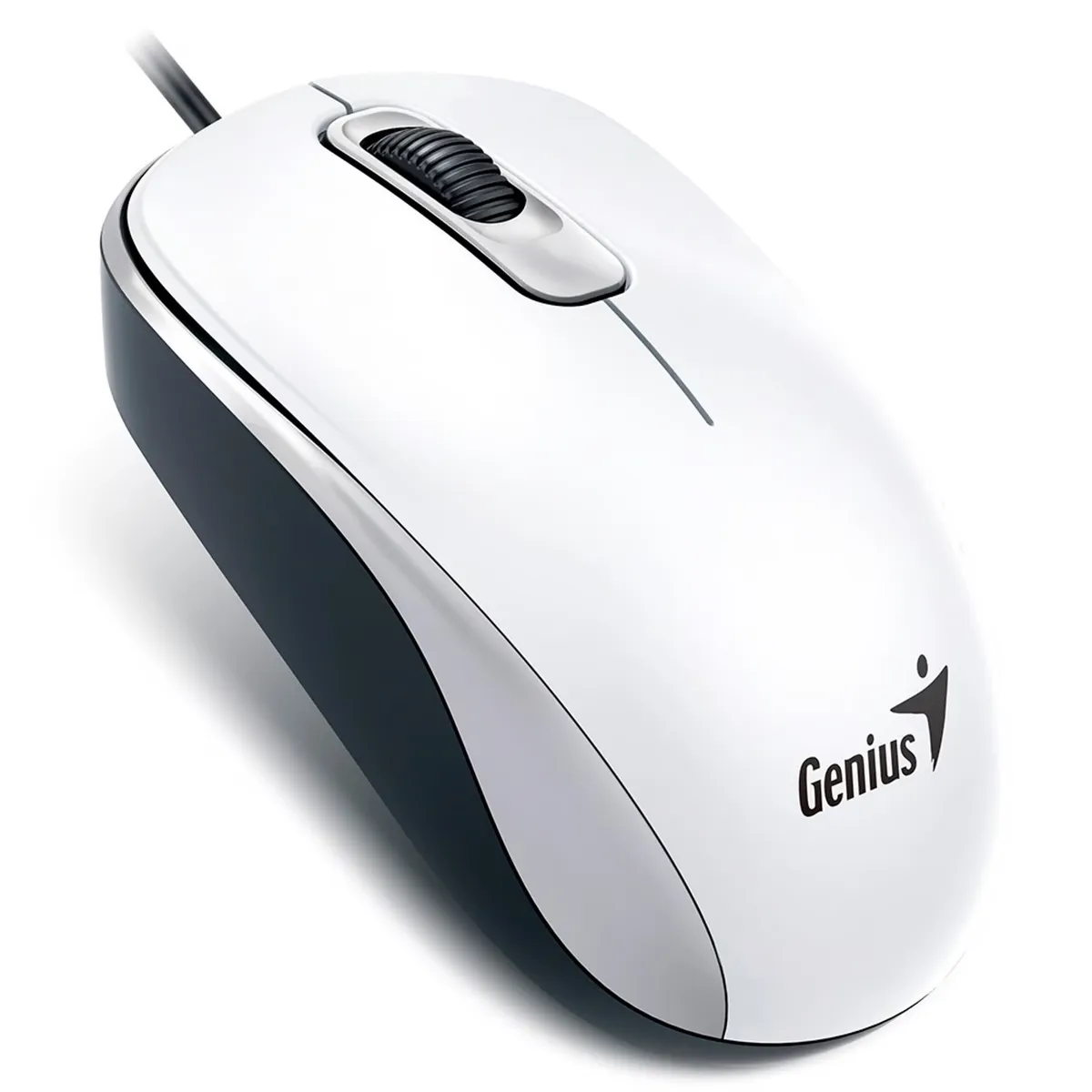GENIUS - Mouse Óptico USB DX-110 Genius 3 Botones Blanco