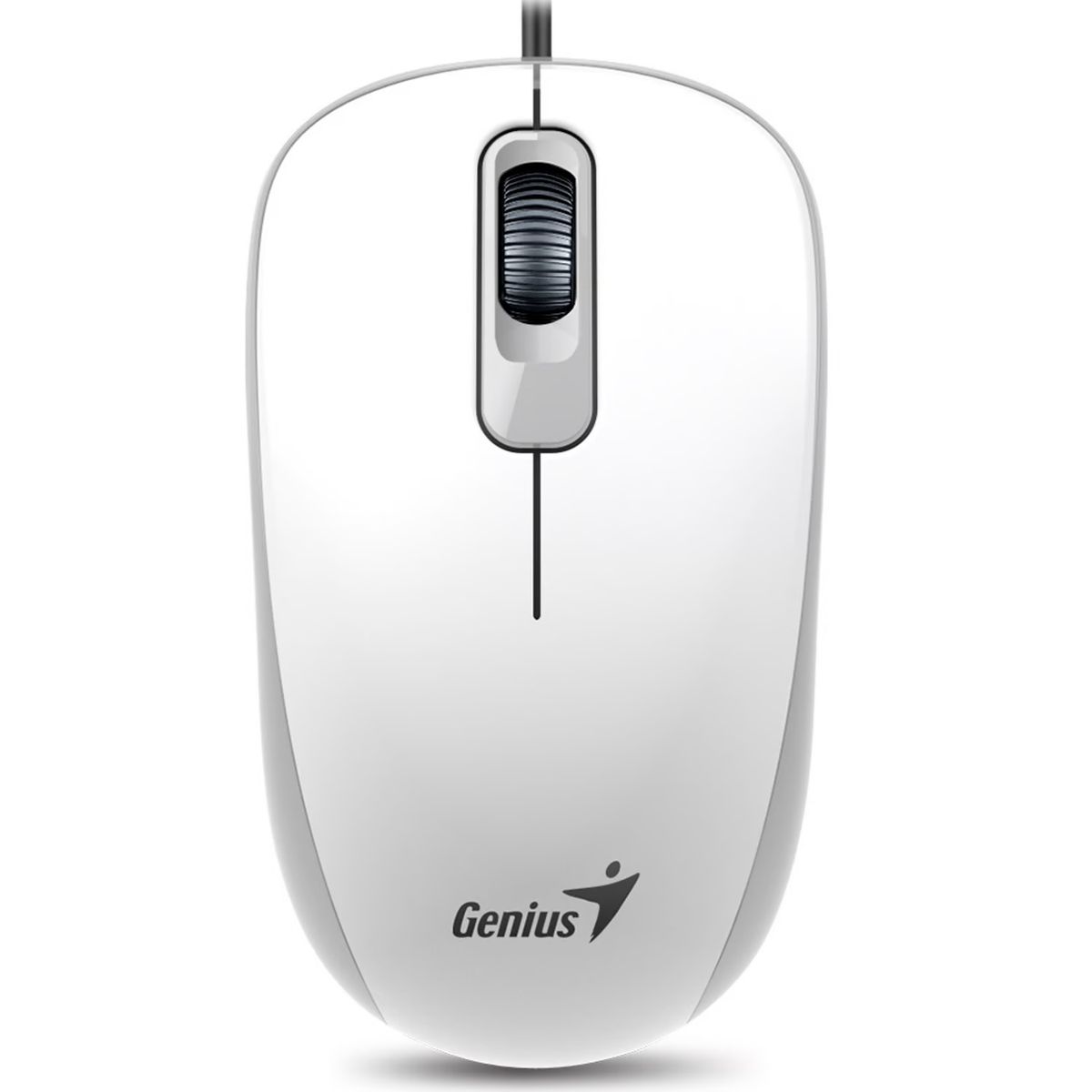 GENIUS - Mouse Óptico USB DX-110 Genius 3 Botones Blanco