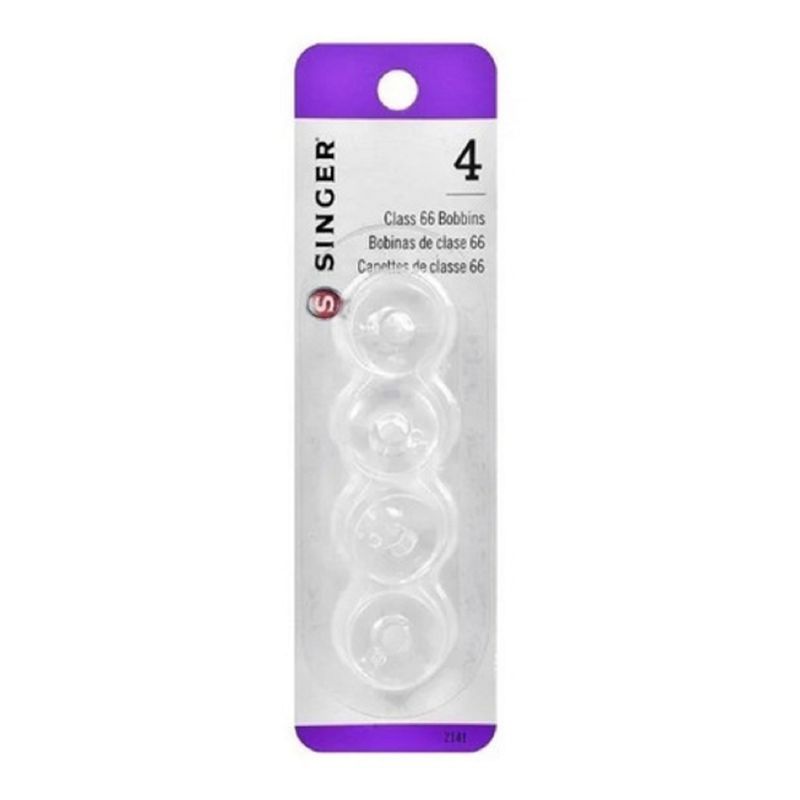 BAUL MAGICO - Set De Carretes Plasticos Clase 66 Marca Singer 4 Unidad B15