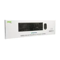 ACER - EKW111 SP COMBO TECLADO INALAMBRICO + MOUSE NEGROS