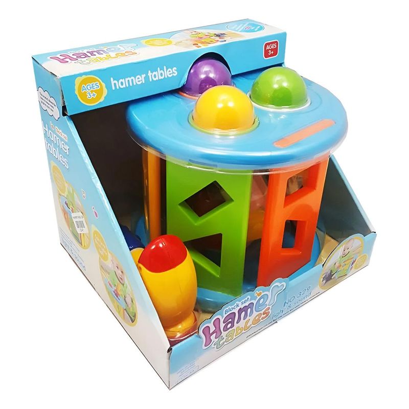 GENERICO - Cubo Didáctico Interactivo con Formas, Sonido y Luces