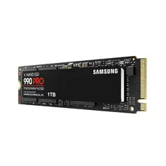 SAMSUNG - Disco SSD PCIe 4.0 M.2 NVMe 990 PRO 1TB 7450MB/s MZ-V9P1T0BW