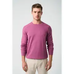 VELEZ - Vélez Sweater Tejido En Algodón Hombre Manga Ranglan Mora