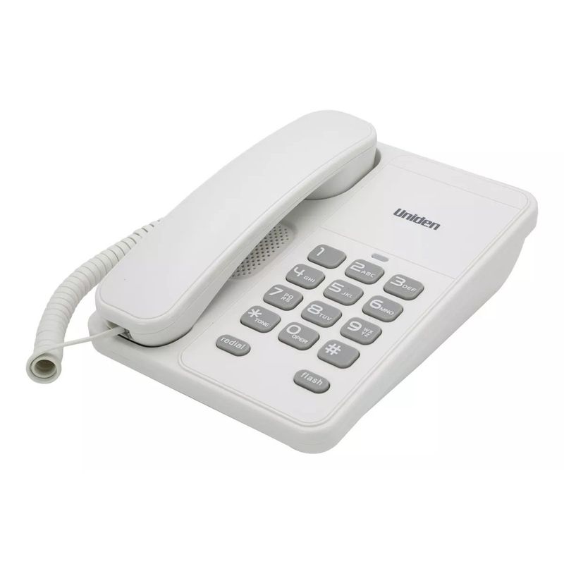 UNIDEN - Teléfono Fijo Sobremesa Uniden AS7202 Blanco