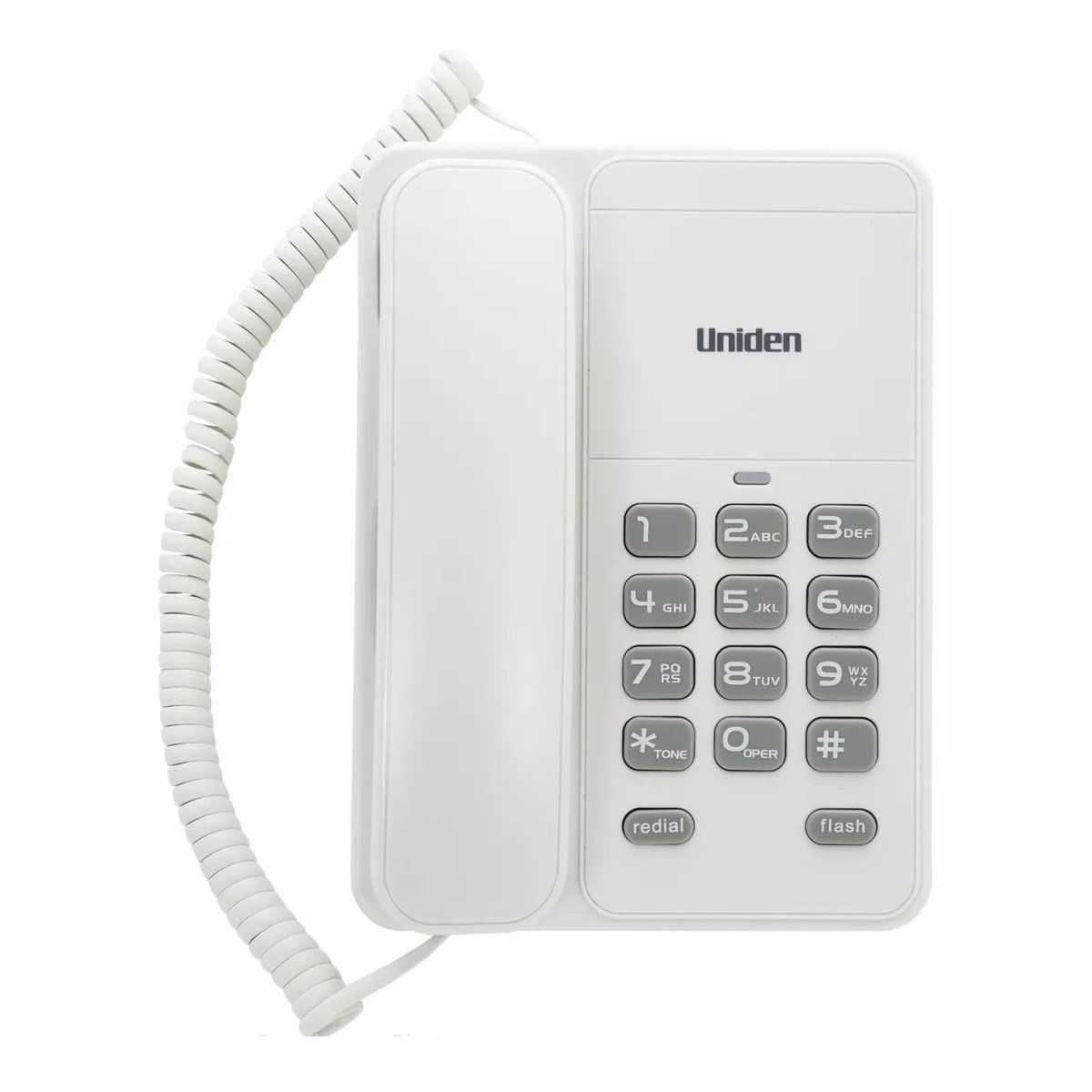 UNIDEN - Teléfono Fijo Sobremesa Uniden AS7202 Blanco