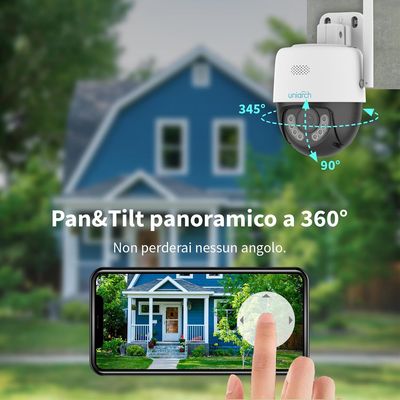 Imagen 2 del producto Cámara de Seguridad Wifi 360 IP 2K 3MP Color Luz LED Sirena