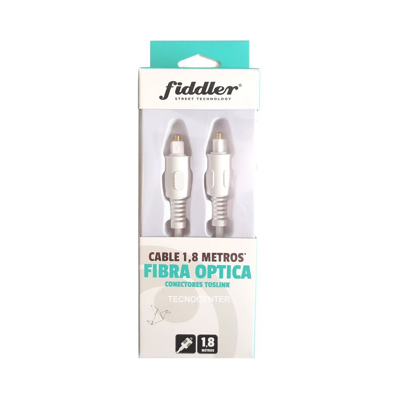 FIDDLER - Cable Optico Audio Digital Toslink 18mts Fiddler