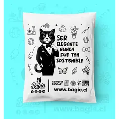 GENERICO - Bolsa Courier Compostables con cierre adhesivo 30×36 cm