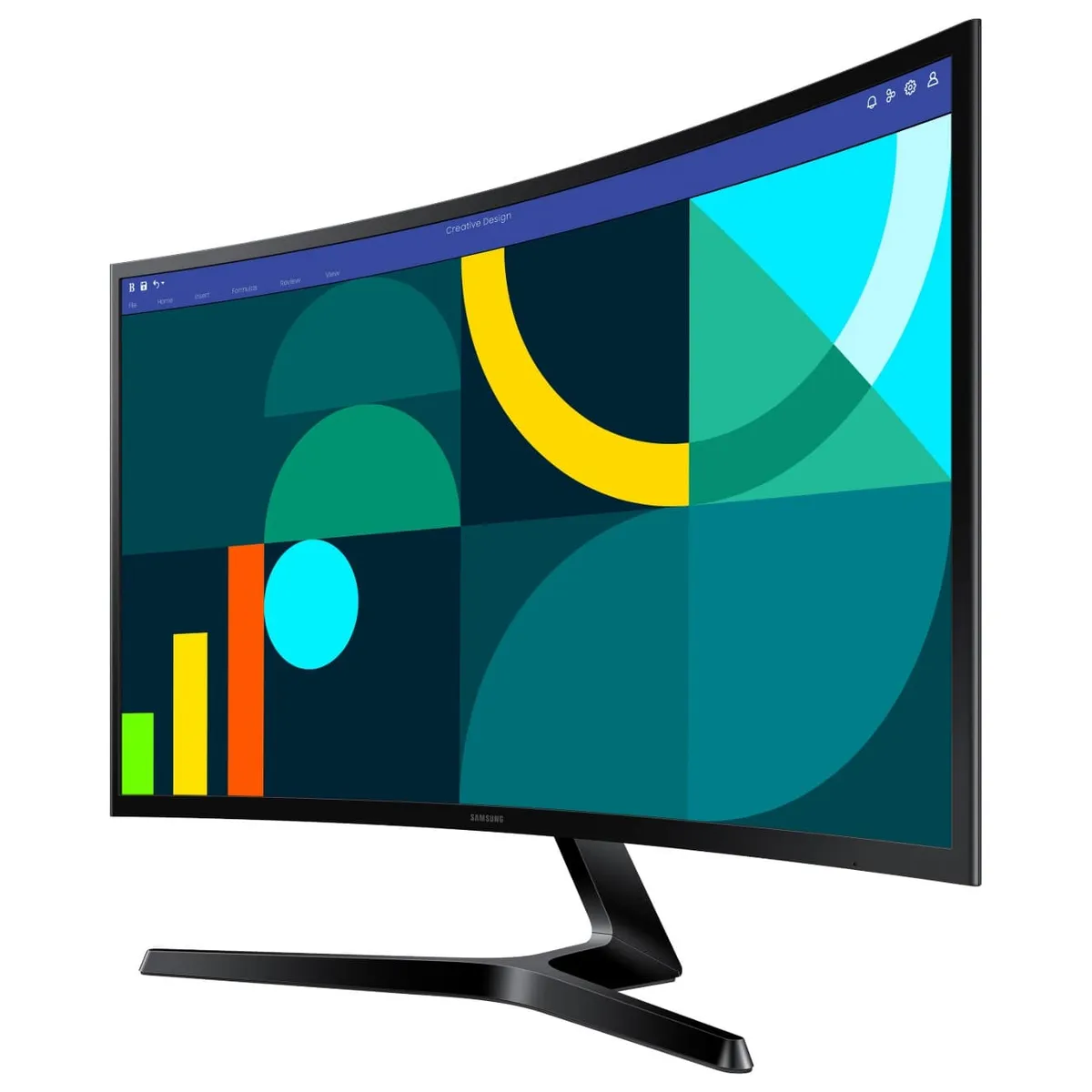 SAMSUNG - Samsung 27 S36GD FHD 100Hz Monitor Curvo