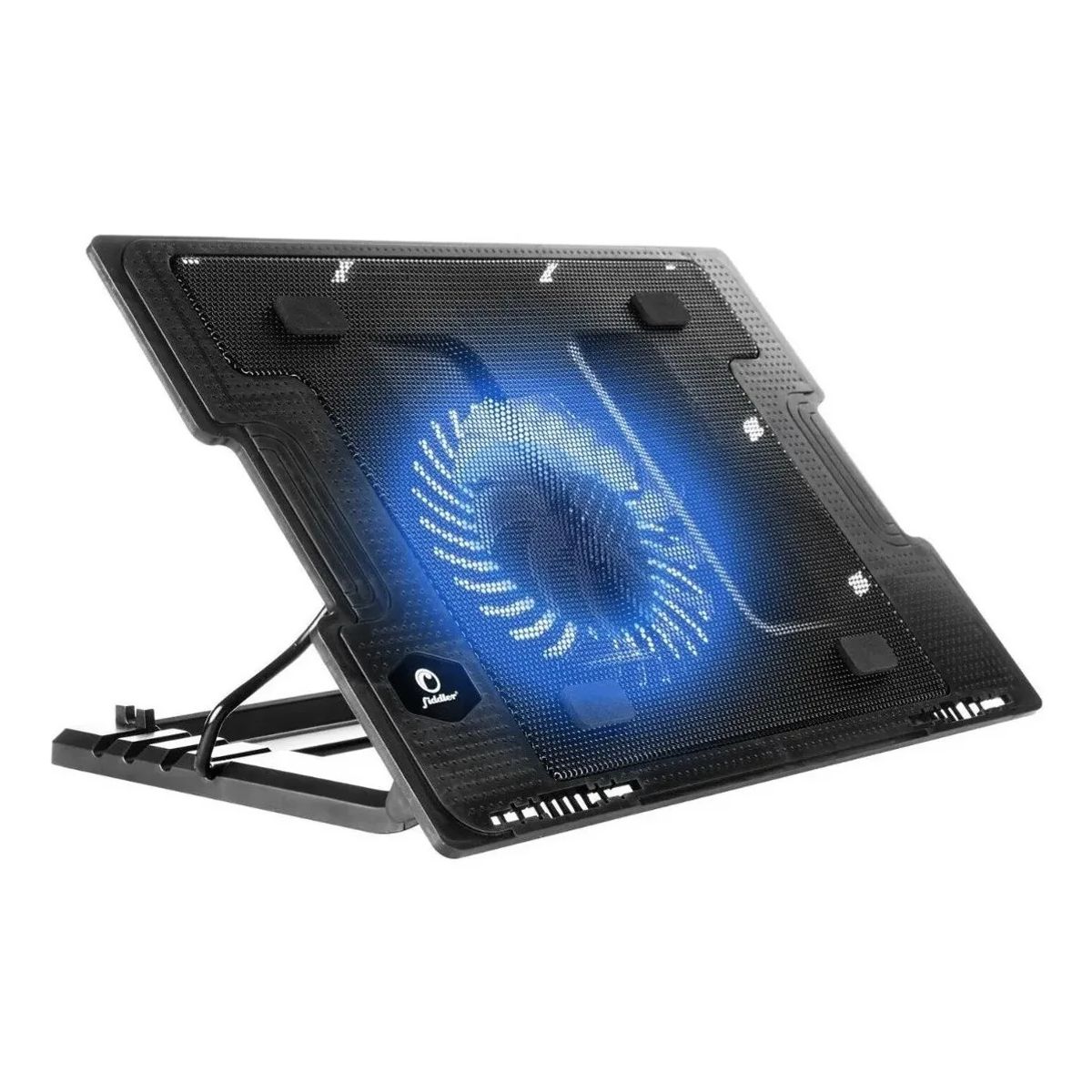 GENERICO - Base Enfriadora para Laptop con Ventilador 17 Pulgadas Ultra Negro