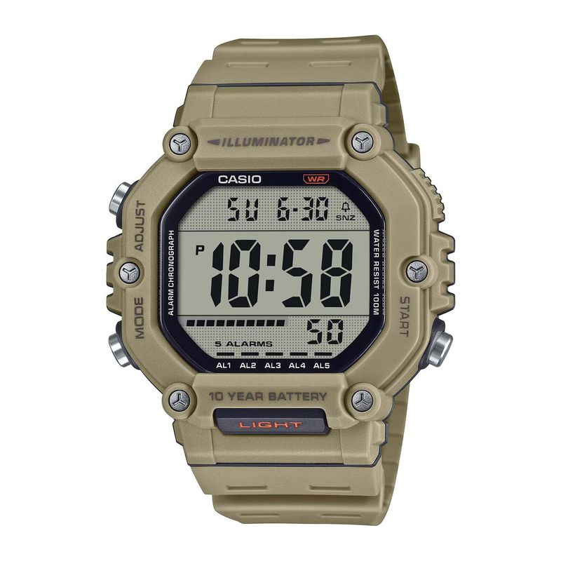 CASIO - Reloj CASIO AE-1600H-5AVDF Resina Juvenil Marron