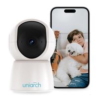 Cámara Wifi 360° 3MP 2K Visión Nocturna Audio Bidireccional